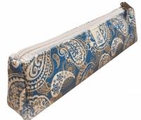 Opakowanie Piórnik trójkątny Oczka białe PT-07