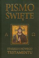 Pismo Święte Starego i Nowego Testamentu czarne. Autor: ks. bp Kazimierz Romaniuk. SmakLiter.pl Okładka książki Pismo Święte Starego i Nowego Testamentu czarne