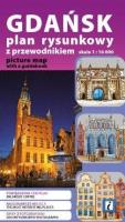 Okładka książki Plan kieszonkowy rys. - Gdańsk w.pol-ang 1:16 000