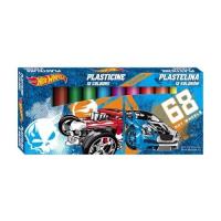 Plastelina 12 kolorów Hot Wheels. Wydawca: Starpak. SmakLiter.pl Opakowanie Plastelina 12 kolorów Hot Wheels