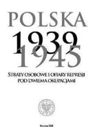 Polska 1939-1945. Straty osobowe i ofiary.... Autor: Szarota Tomasz, Materski Wojciech. SmakLiter.pl Okładka książki Polska 1939-1945. Straty osobowe i ofiary...