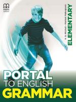 Okładka książki Portal to English Elementary Grammar Book