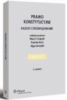 Okładka książki Prawo konstytucyjne. Kazusy z rozwiązaniami w.2