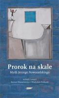 Prorok na skale. Autor: Simon Francesca. SmakLiter.pl Okładka książki Prorok na skale