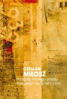 Przygody młodego umysłu. Autor: Adam Bujak Czesław Miłosz. SmakLiter.pl Okładka książki Przygody młodego umysłu