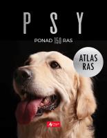 Psy Atlas ras. Autor: Agnieszka Nojszewska, Jolanta Bąk. SmakLiter.pl Okładka książki Psy Atlas ras