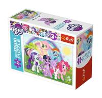 Opakowanie Puzzle 20 miniMaxi Wesoły dzień kucyków 3 TREFL