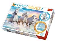 Puzzle 600 Crazy Shapes Galop wśród fal TREFL. Wydawca: Trefl. SmakLiter.pl Opakowanie Puzzle 600 Crazy Shapes Galop wśród fal TREFL