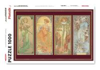 Opakowanie Puzzle metalizowane Mucha, Cztery pory roku 1000