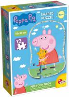 Opakowanie Puzzle Świnka Peppa z misiem 12