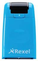 Rolka maskująca dane REXEL ID Guard niebieska. Wydawca: Rexell. SmakLiter.pl Opakowanie 	Rolka maskująca dane REXEL ID Guard niebieska