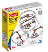 Roller Coaster starter set 94 elementy. Wydawca: Quercetti. SmakLiter.pl Opakowanie Roller Coaster starter set 94 elementy