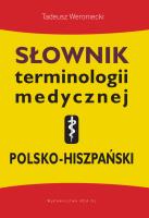 Okładka książki Słownik terminologii medycznej polsko-hiszpański