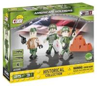 Opakowanie Small Army Amerykanie - 3 figurki z akcesoriami