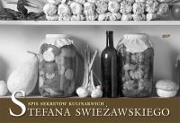 Okładka książki Spis sekretów kulinarnych Stefana Świeżawskiego