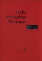 Opakowanie Studia Philosophiae Christianae 3/2018