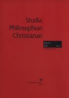 Opakowanie Studia Philosophiae Christianae 4/2017