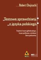 Okładka książki Testowe sprawdziany z języka polskiego. kl. I