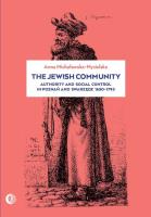 The Jewish community. Autor: Michałowska-Mycielska Anna. SmakLiter.pl Okładka książki The Jewish community