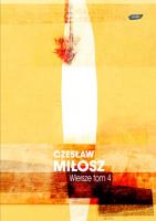 Wiersze tom IV. Autor: Adam Bujak Czesław Miłosz. SmakLiter.pl Okładka książki Wiersze tom IV