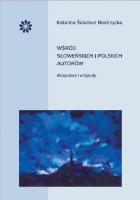 Wśród słoweńskich i polskich autorów. Autor: Salamun Biedrzycka K.. SmakLiter.pl Okładka książki Wśród słoweńskich i polskich autorów