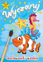 Okładka książki WYCZARUJ ZWIERZĘTA WODNE MALOWANKI WODNE