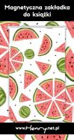 Opakowanie Zakładka magnetyczna - Arbuz