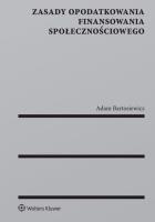 Okładka książki Zasady opodatkowania finansowania społecznościowego
