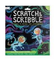 Opakowanie Zdrapywanki Scratch & Scribble - Kosmiczne Psy