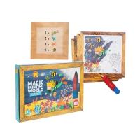 Zestaw kreatywny- obrazki wodne ocean. Wydawca: Tiger Tribe. SmakLiter.pl Opakowanie Zestaw kreatywny- obrazki wodne ocean