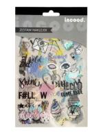 Opakowanie Zestaw naklejek Transparentnych Holo 6 arkuszy