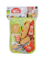 Opakowanie Zestaw produktów Fast Food