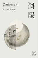 Zmierzch. Autor: Osamu Dazai. SmakLiter.pl Okładka książki Zmierzch
