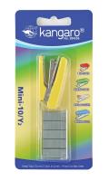 Zszywacz mini-10/Y2 + zszywacz 10 kart żółty. Wydawca: Kangaro. SmakLiter.pl Opakowanie Zszywacz mini-10/Y2 + zszywacz 10 kart żółty