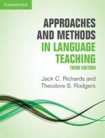 Approaches and Methods in Language Teaching. Autor: Jack C. Richards and Carlos Barbisan, Rodgers Theodore S.. SmakLiter.pl Okładka książki Approaches and Methods in Language Teaching