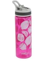 Opakowanie Bidon ze słomką różowy STRIGO