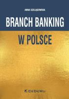 Okładka książki Branch banking w Polsce