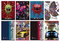 Brulion oprawa twarda A6 96k krata mix. Wydawca: ST.MAJEWSKI. SmakLiter.pl Opakowanie Brulion oprawa twarda A6 96k krata mix