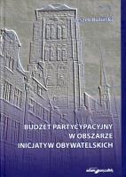 Okładka książki Budżet partycypacyjny w obszarze inicjatyw obywatelskich