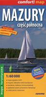 Okładka książki Comfort!map Mazury część północna 1:60 000 mapa