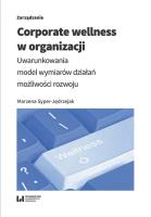Okładka książki Corporate wellness w organizacji