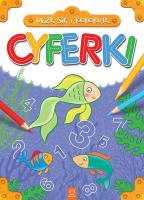Okładka książki CYFERKI UCZĘ SIĘ I KOLORUJĘ