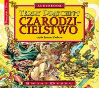 Czarodzicielstwo Świat Dysku - Audiobook. Autor: Terry Pratchett. SmakLiter.pl Okładka książki Czarodzicielstwo Świat Dysku - Audiobook