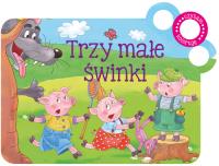 Czytam, koloruję. Trzy małe świnki. Autor: Monika Kalinowska. SmakLiter.pl Okładka książki Czytam, koloruję. Trzy małe świnki