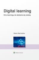 Digital learning. Autor: Machalska Marta. SmakLiter.pl Okładka książki Digital learning