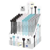 Opakowanie Długopis żel z figurką Cleo i Frank(48szt) DERFORM