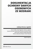 Okładka książki Dokumentacja ochrony danych osobowych ze wzorami
