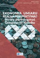 Ekonomia umiaru - realna perspektywa?. Autor: Pach Janina, Szyja Paulina. SmakLiter.pl Okładka książki Ekonomia umiaru - realna perspektywa?