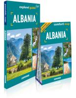 Explore! guide light Albania (Przewodnik + mapa). Autor: Izabela Nowek. SmakLiter.pl Okładka książki Explore! guide light Albania (Przewodnik + mapa)