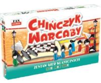 GRA 2W1 CHIŃCZYK WARCABY. Wydawca: Fan. SmakLiter.pl Opakowanie GRA 2W1 CHIŃCZYK WARCABY